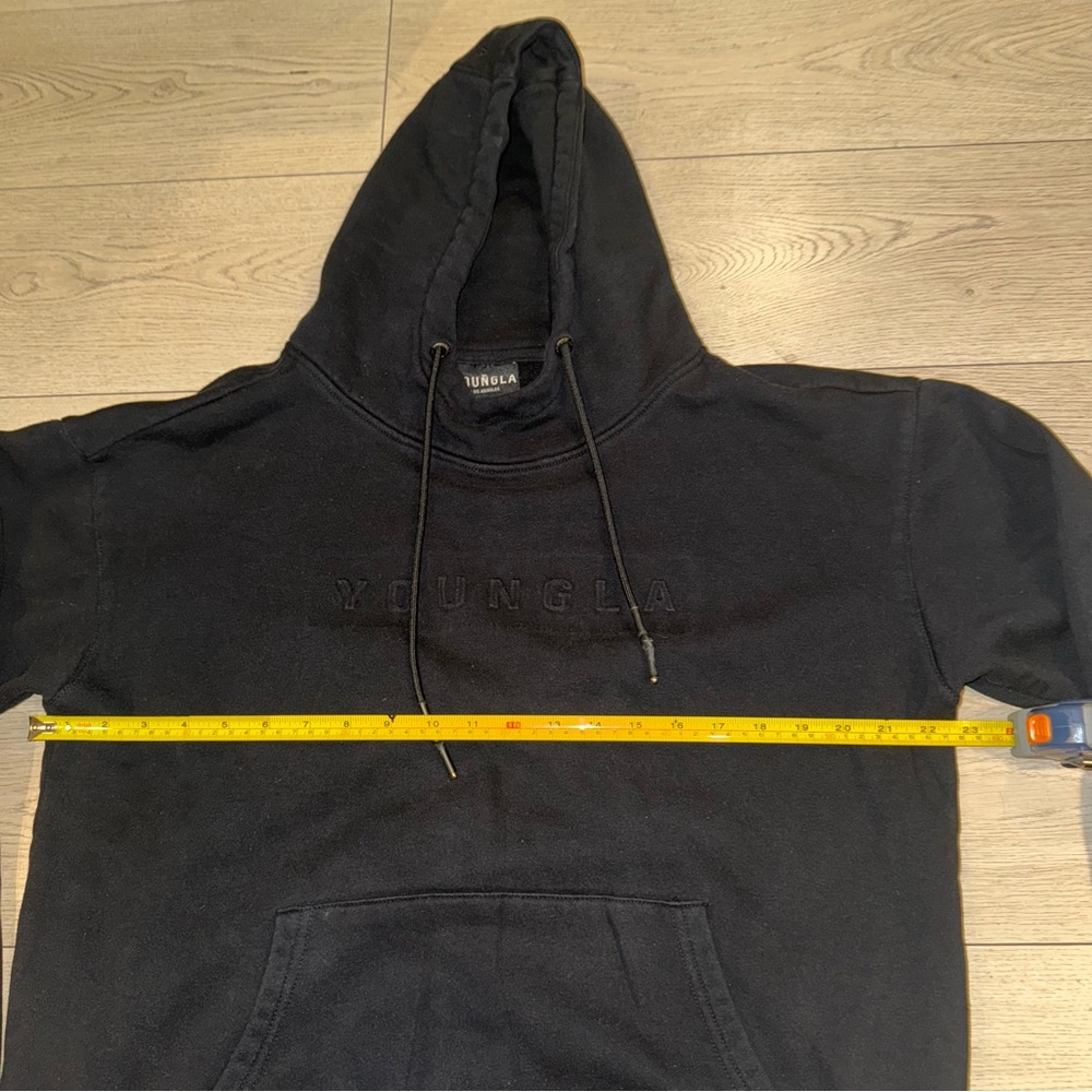 YoungLA Classic Black Hoodie
